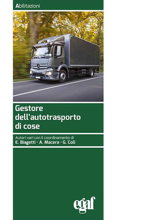 copertina Gestore dell'autotrasporto di cose