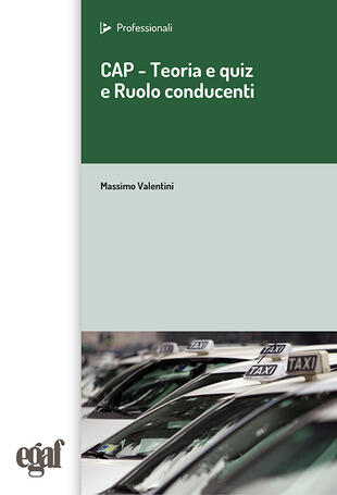 copertina CAP. Teoria e quiz e ruolo del conducente
