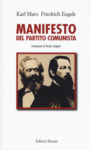 copertina Il manifesto del Partito Comunista