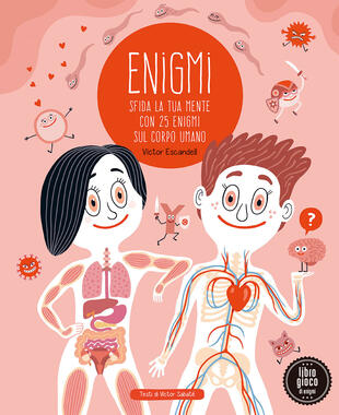 copertina Enigmi. Sfida la tua mente con 25 enigmi del corpo umano