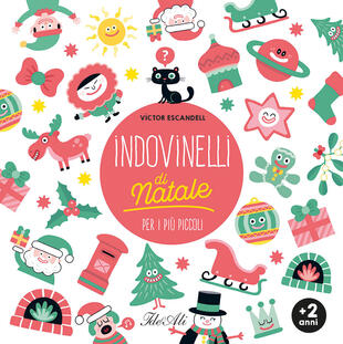 copertina Indovinelli di Natale per i più piccoli. Ediz. a colori