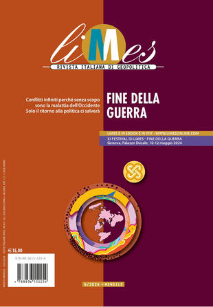 copertina Limes. Rivista italiana di geopolitica (2024). Vol. 4: Fine della guerra