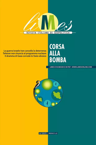 copertina Limes. Rivista italiana di geopolitica (2025). Vol. 6: Corsa alla bomba