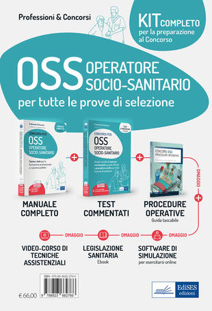 Preparazione concorsi OSS: ecco il kit completo EdiSES