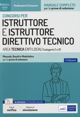 copertina Concorsi istruttore direttivo tecnico enti locali. Con estensioni online