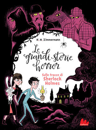 copertina Sulle tracce di Sherlock Holmes. Le grandi storie horror. Ediz. a caratteri grandi. Vol. 5