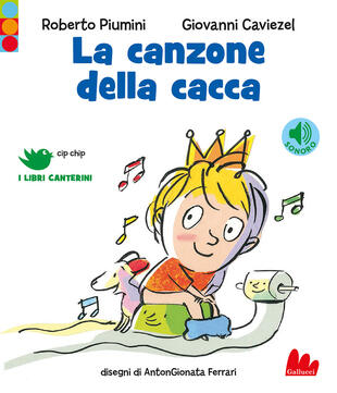 copertina La canzone della cacca. Ediz. a colori