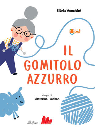copertina Il gomitolo azzurro. Ediz. a colori