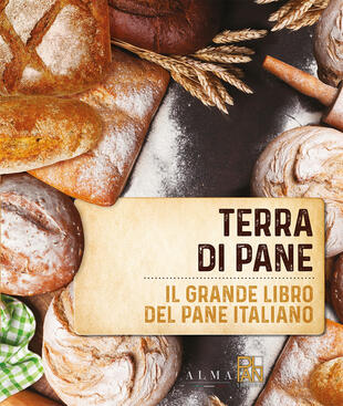 copertina Terra di pane. Il grande libro del pane italiano