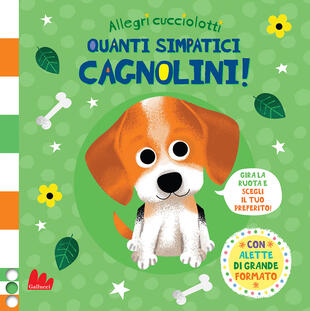copertina Quanti simpatici cagnolini! Allegri cucciolotti. Ediz. a colori