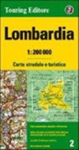 copertina Lombardia 1:200.000. Ediz. multilingue