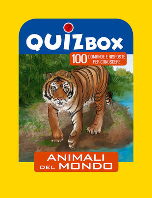 copertina Animali del mondo. 100 domande e risposte per conoscere