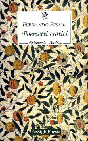 copertina Poemetti erotici: Epitalamio-Antinoo. Testo inglese a fronte