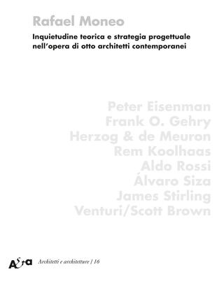copertina Inquietudine teorica e strategia progettuale nell'opera di otto architetti contemporanei