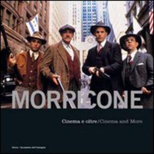 copertina Morricone. Cinema e oltre-Cinema and more. Ediz. bilingue. Con CD Audio