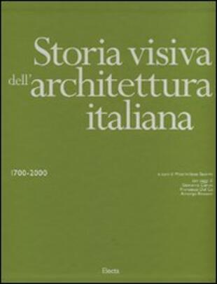 copertina Storia visiva dell'architettura italiana 1700-2000
