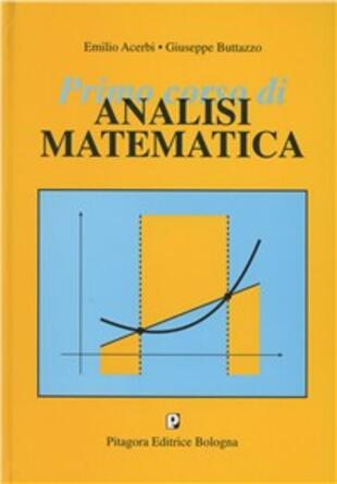 copertina Primo corso di analisi matematica