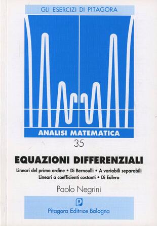 copertina Equazioni differenziali
