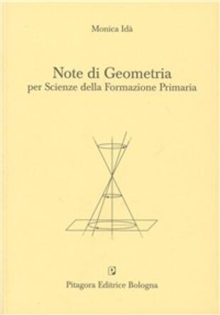 copertina Note di geometria per scienze della formazione primaria