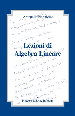 copertina Lezioni di algebra lineare