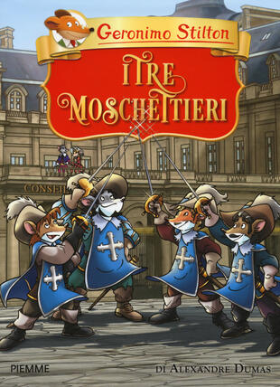 copertina I tre moschettieri di Alexandre Dumas