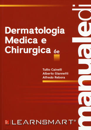copertina Manuale di dermatologia medica e chirurgica