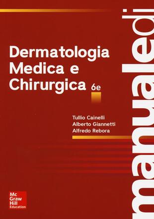 copertina Manuale di dermatologia medica e chirurgica