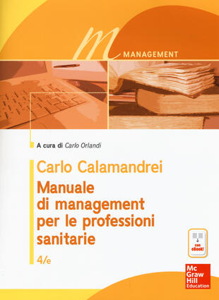 copertina Manuale di management per le professioni sanitarie. Con e-book
