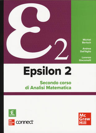 copertina Epsilon 2. Secondo corso di analisi matematica. Con Connect. Con e-book