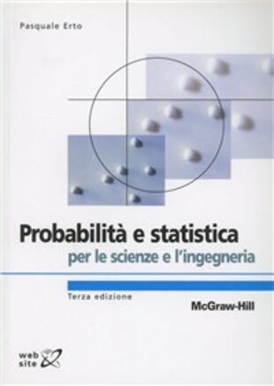 copertina Probabilità e statistica per le scienze e l'ingegneria