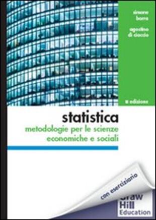 copertina Statistica: metodologie per le scienze economiche e sociali. Con aggiornamento online