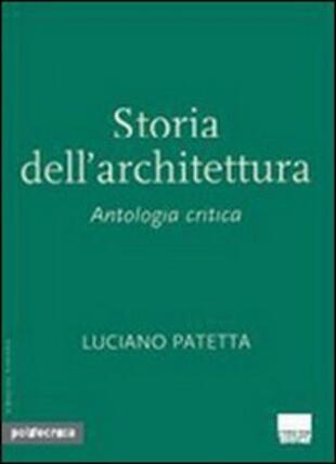 copertina Storia dell'architettura