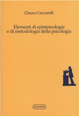 copertina Elementi di epistemologia e di metodologia della psicologia