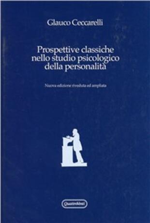 copertina Prospettive classiche nello studio psicologico della personalità