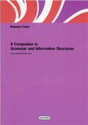 copertina Companion to grammar and information structures. With parallel italian text (A)
