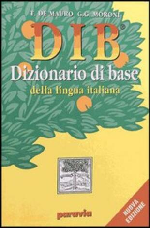 copertina DIB. Dizionario illustrato della lingua italiana