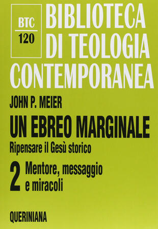 copertina Un ebreo marginale. Ripensare il Gesù storico