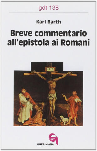 copertina Breve commentario all'Epistola ai Romani