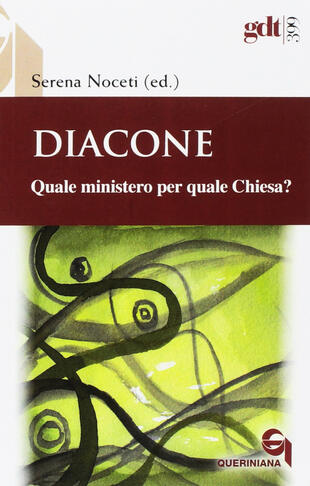 copertina Diacone. Quale ministero per quale Chiesa?