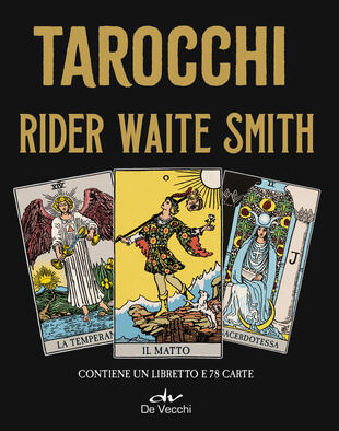 copertina Tarocchi Rider Waite Smith. Con 78 Carte