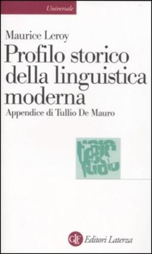 copertina Profilo storico della linguistica moderna