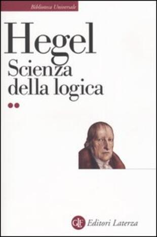 copertina Scienza della logica