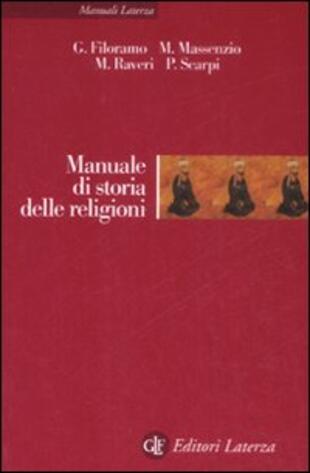 copertina Manuale di storia delle religioni