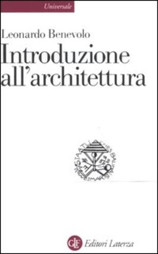 copertina Introduzione all'architettura
