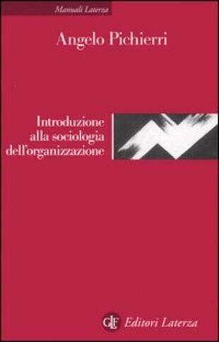 copertina Introduzione alla sociologia dell'organizzazione