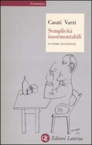 copertina Semplicità insormontabili. 39 storie filosofiche