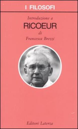 copertina Introduzione a Ricoeur