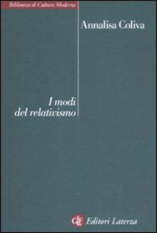copertina I modi del relativismo