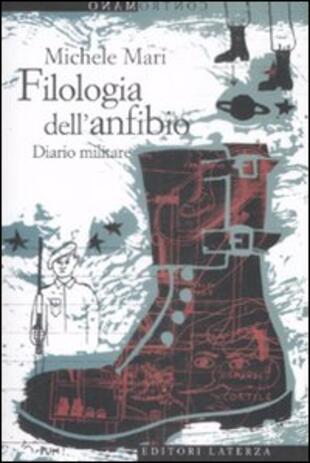 copertina Filologia dell'anfibio. Diario militare