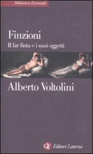 copertina Finzioni. Il far finta e i suoi oggetti
